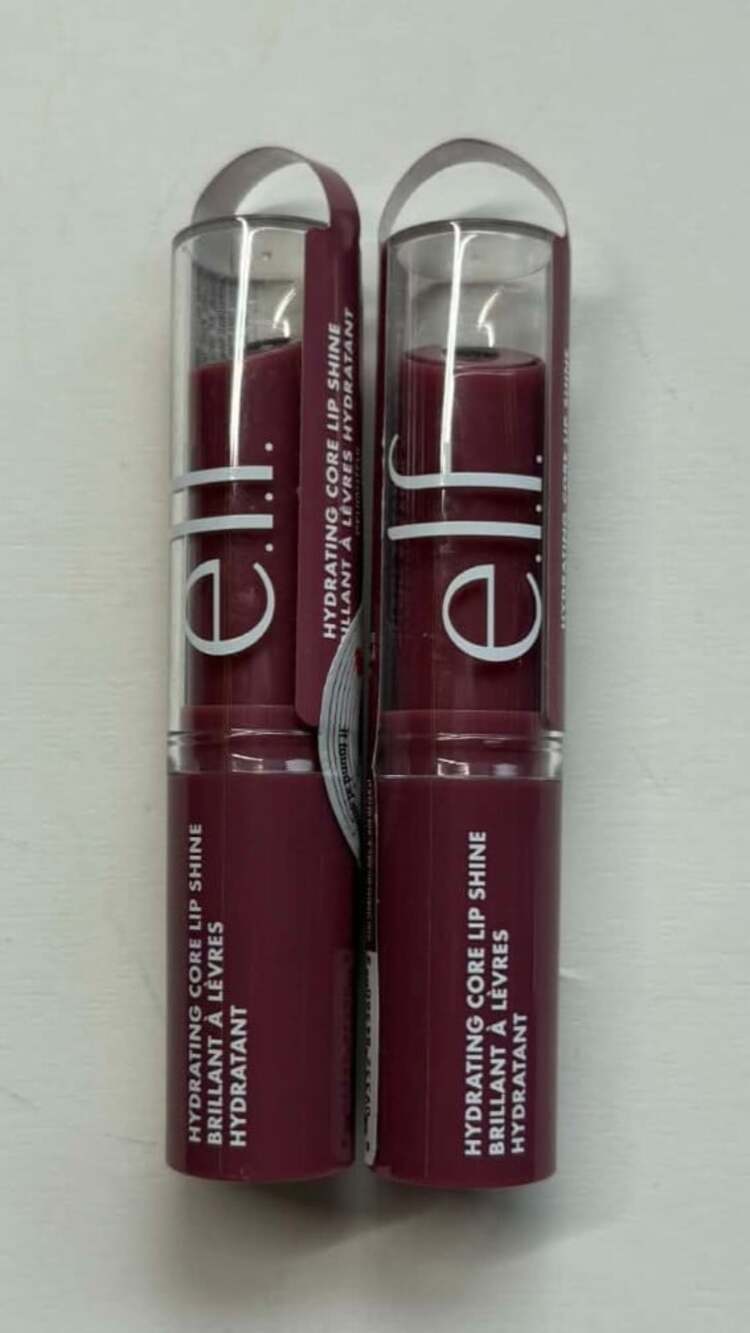 ELF Hydrating Core Lip Shine Lipstick Delightful 84560 Lot of 2
